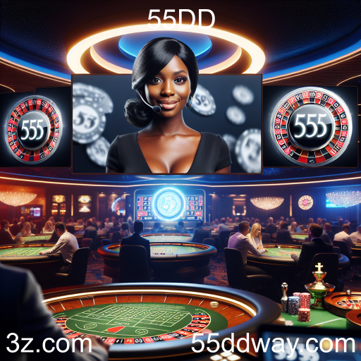Experiência Vibrante do Cassino Ao Vivo no 55DD